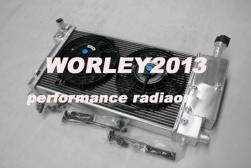 Aluminium radiator fan - aluminium, +