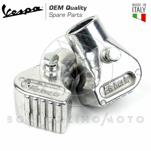 Pair chrome aluminum - of, feet