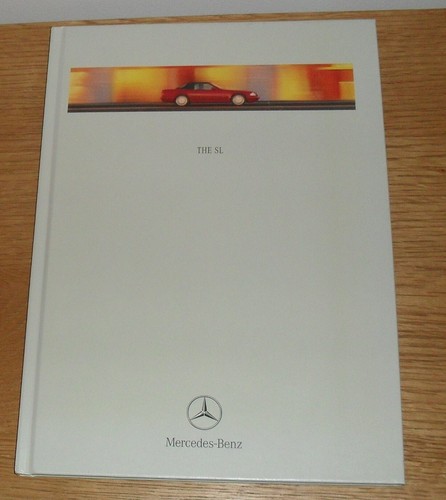 Mercedes hardback brochure - hardback,