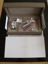 Saint Honore Leather Strap Watch Charisma Jewelry Box Gift Set  NEW