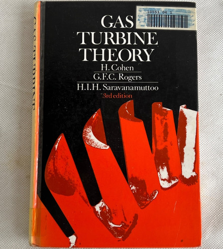 Gas turbine theory cohen - gas, by