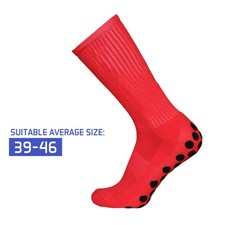 Lixada Outdoor Sports Socks Stretch Socks Athletic With Grips Red LSHW
