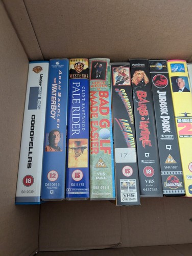 Vhs vintage old - old, films