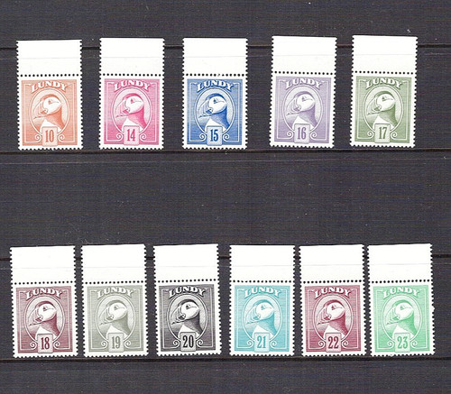 Lundy island 1982 - island:, definitive