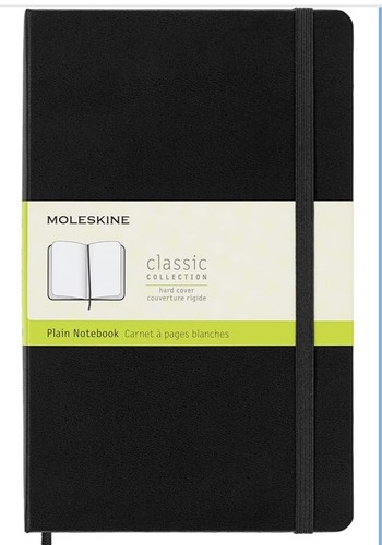 Moleskine plain notebook 192 - plain,