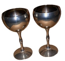 Vintage Pair of Silver Plated