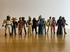Vintage Kenner 1977-1984 Collectable Star Wars Character Action Figure Set
