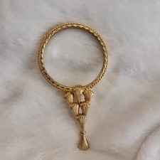 Vintage Gold Tone Magnifying