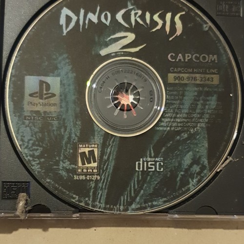 Capcom dino crisis sony - dino,