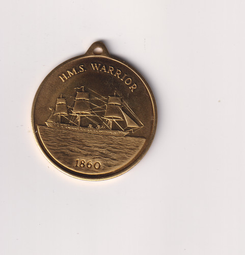Hms warrior medal - medal, the
