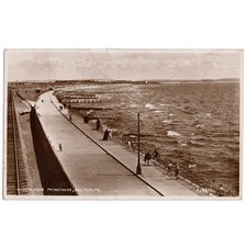 SALTCOATS Sandylands Promenade, Ayrshire RP Postcard Postally Used 1951
