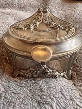 Vintage Silver Trinkets Box