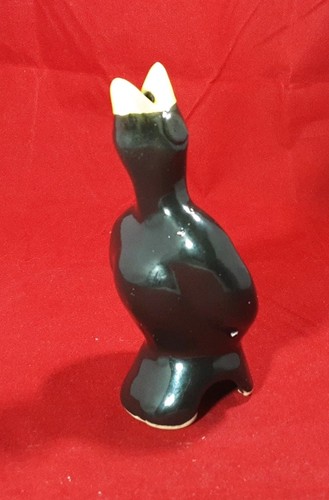 Vintage glossy black blackbird - vintage,