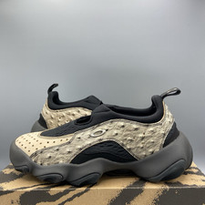 Oakley Factory Team Ostrich Flesh Sandal Beige Black Slip On Shoes UK 7 EU 41