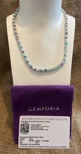 Gemporia Genuine OPAL Pastel Gemstone Bead Solid Sterling Silver 925 Necklace 