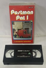 Postman Pat 1 BBC VHS Video Tape Cassette - PAL