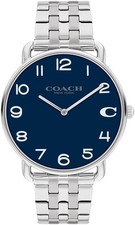Coach Men's Elliot Watch, Navy