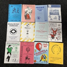 Defunct / Dissolved Non League Football  Clubs’ Programmes X20 