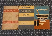 McDougall's Cookery Books.  Vintage. 17th, 22nd, 24th Editions. Used. Ref photos