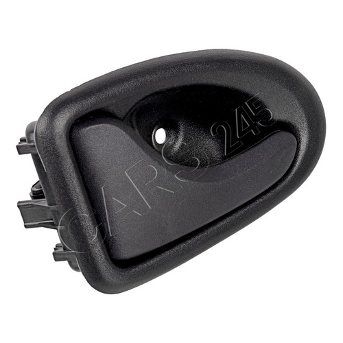 Black inner left plastic door - black,