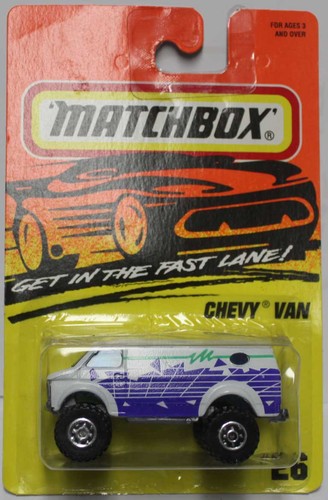 Matchbox chevy 4x4 custom van