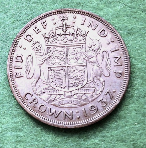 1937 george silver crown - 1937,