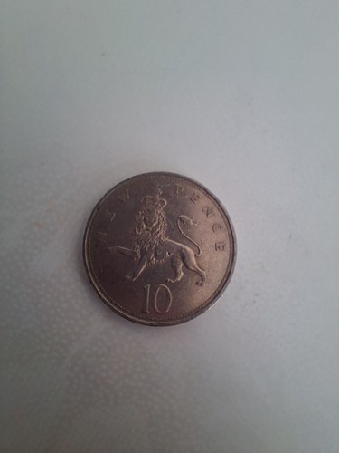 British 10p new - british, pence