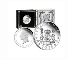 2025 AU Spanish Pillar Dollar 225th Anni Silver PROOF $1 NGC PF70 ULTRA CAMEO