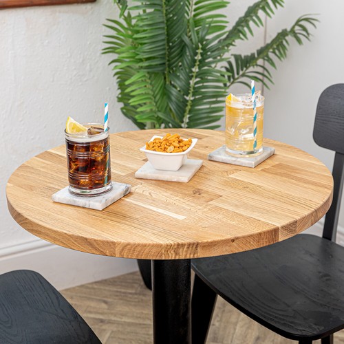 Solid wood oak cafe - cafe, tops