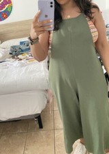 Khaki Green Spagetti Strap