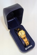 Lorus ladies gold watch - gold