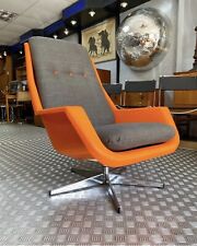 Vintage Space Age Robin Day for Hille 4-4000 Lounge Chair Iconic British Design