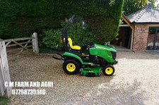 22 JOHN DEERE 1026R COMPACT TRACTOR 54" AUTO MULCH DECK POWER BEYOND & SERVICES