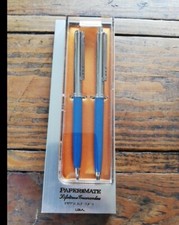 Vintage Papermate Profile Pen & Pencil Set.  New Old Stock 