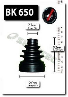 Shaftec front inner boot - shaftec,