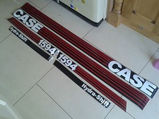   Case 94 series tractor bonnet stickers / decals