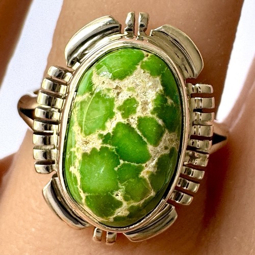 Navajo turquoise ring 7 - turquoise,