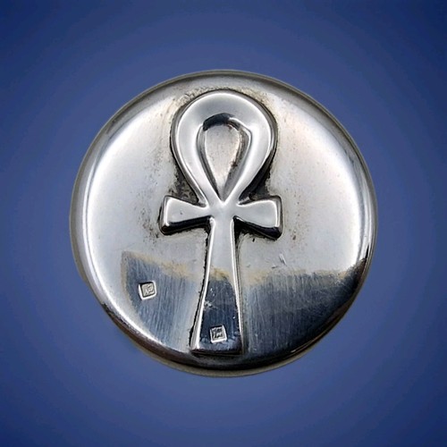 Vintage silver pill box - vintage,