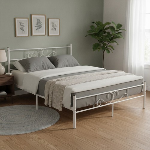 Upgrade double metal bed - uk,