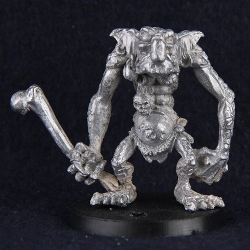 Stone troll bone club - troll, w/
