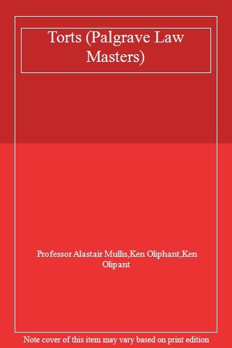 Torts palgrave law - torts, (palgrave