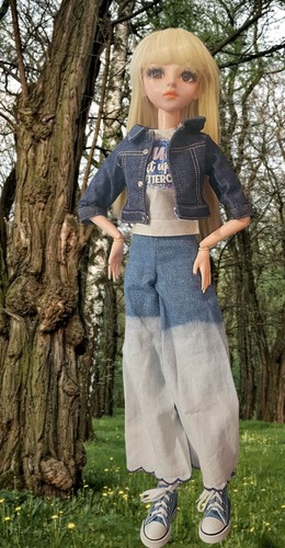 Ooak mjd doll - ooak, 23"