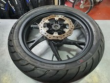 Keeway RKR 125 // Rear Wheel, Brake Disc, Good Part Worn Pirelli Tyre #1