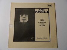 ROSA PONSELLE RECORDED