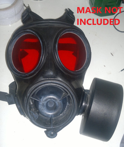 Gas mask lenses s10 fm12 - gas, lenses,