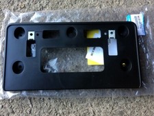 Front number plate mount