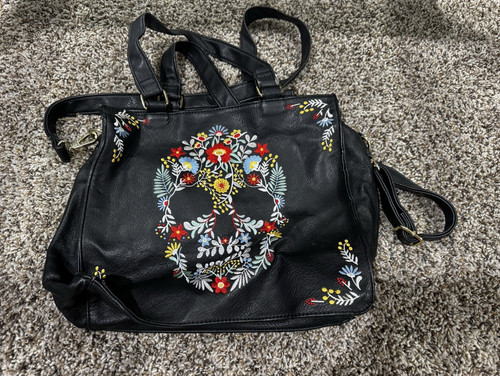 Loungefly black floral - loungefly,
