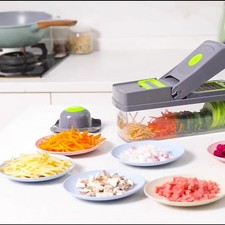 Genius Nicer Dicer smart 6-piece vegetable cutter, all-purpose slicer, chopper