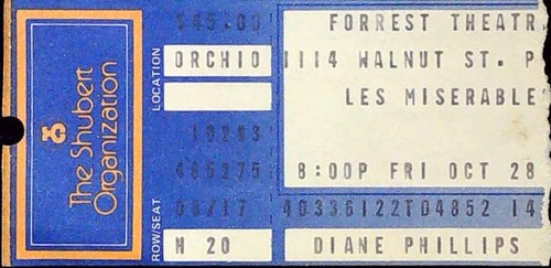 Les miserables forrest theatre - miserables,