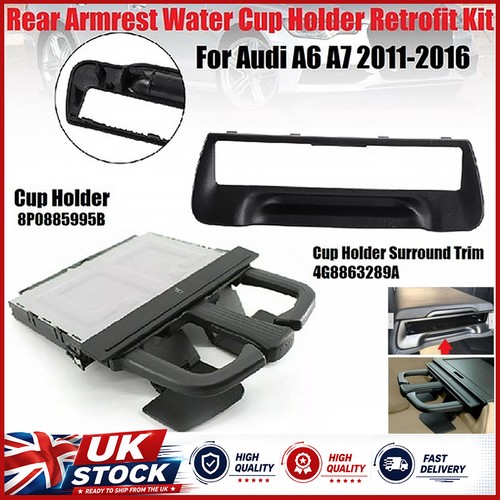 Rear center armrest cup - cup, holder